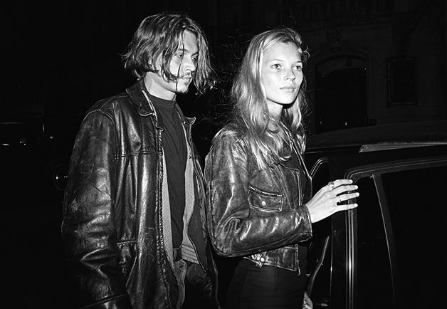 Johnny Depp And Kate Moss