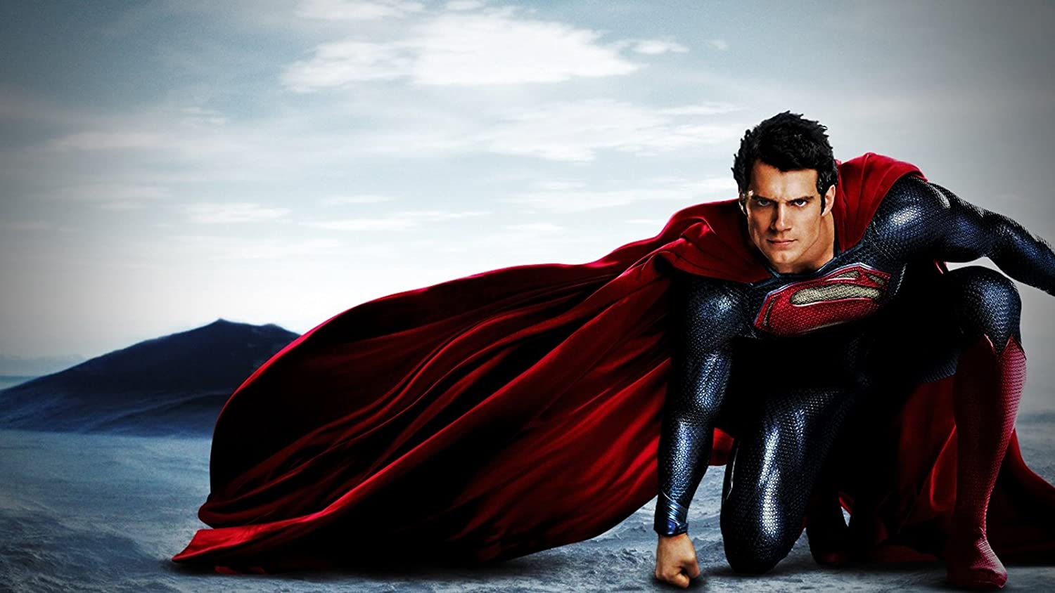 Henry Cavill as Superman in Man of Steel (2013).