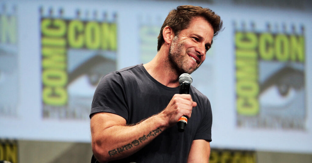 Zack Snyder at Comic-Con.