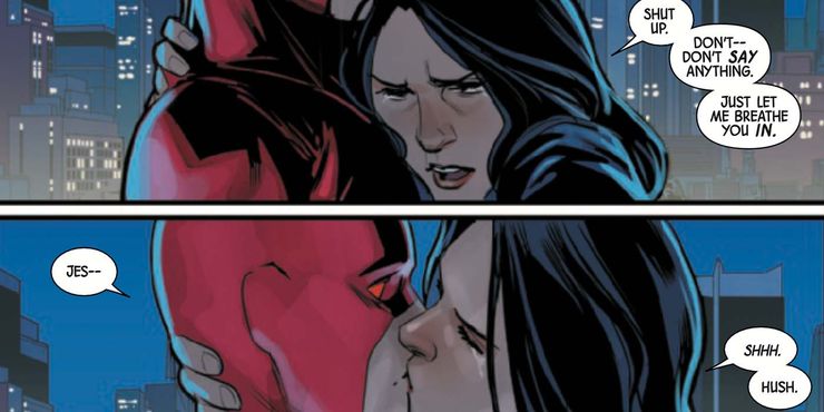 Jessica Jones Daredevil Kiss