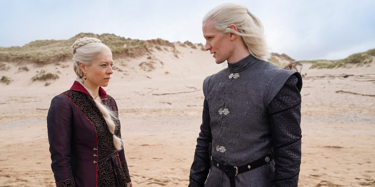 Rhaenyra and Daemon Targaryen House of the Dragon