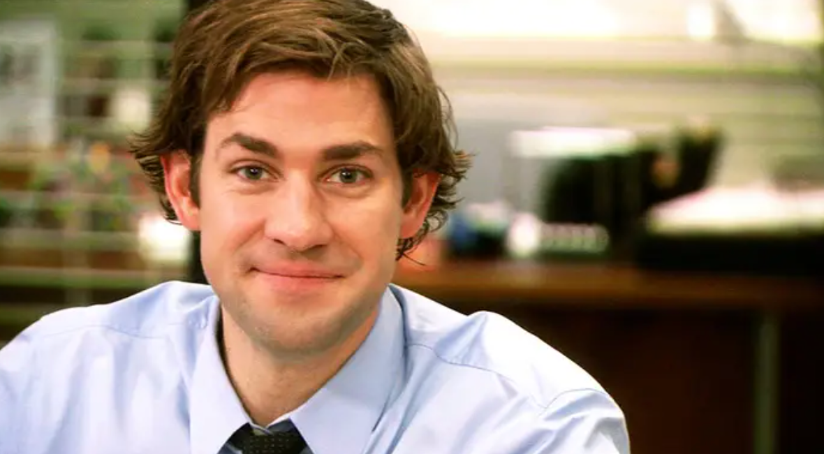 John Krasinski portrays the role of Jim Halpert in The Office.