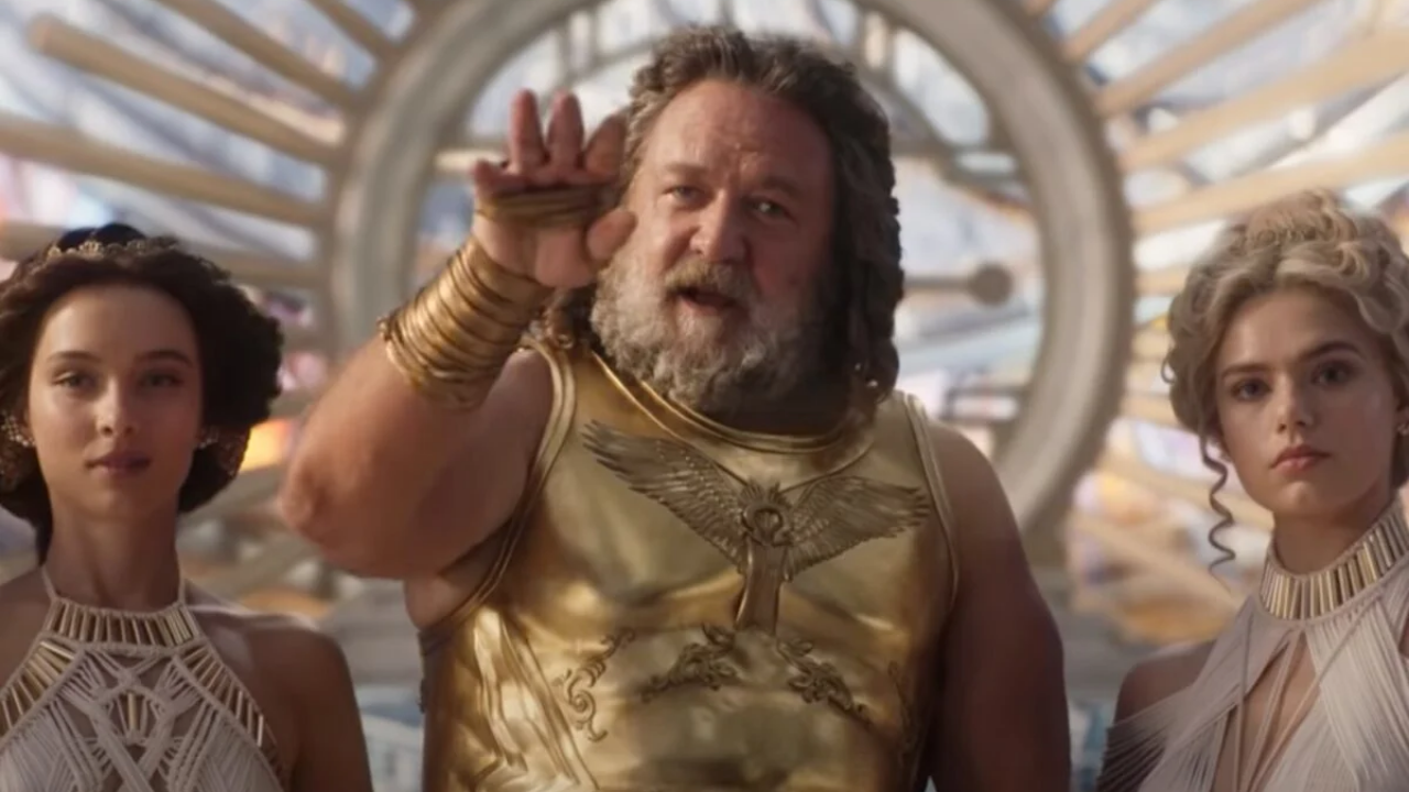 Russell Crowe as Zeus