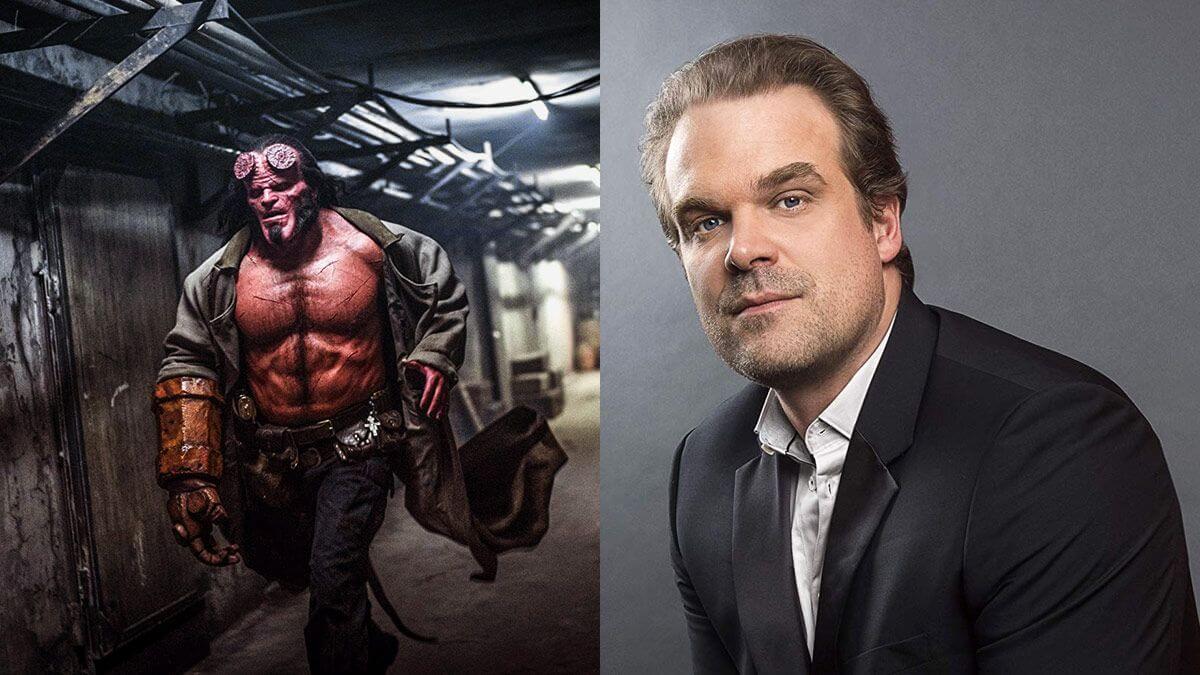 David Harbour in Hellboy