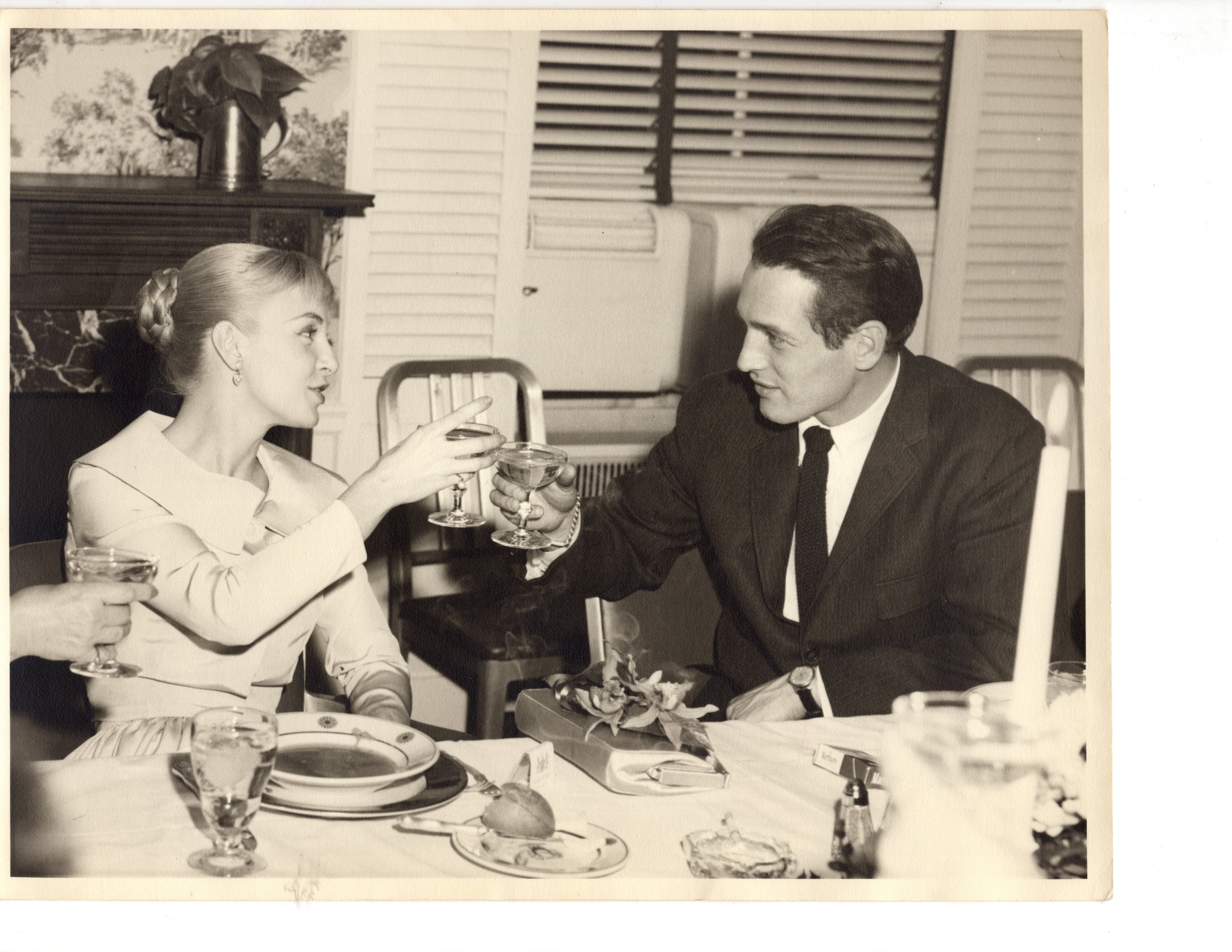 Joanne Woodward and Paul Newman