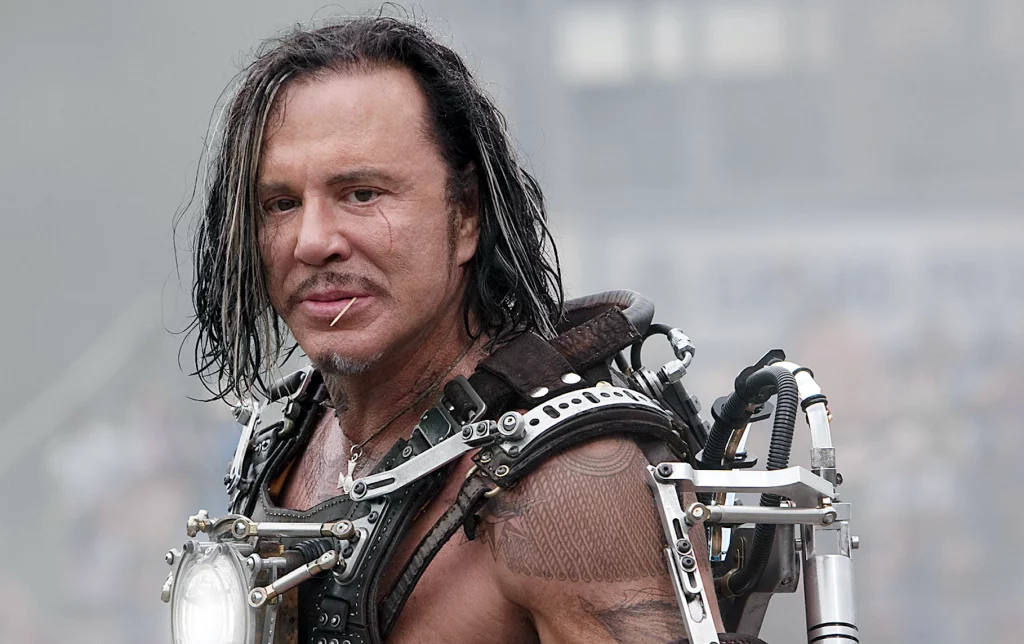 Mickey Rourke as Whiplash in Iron Man 2 (2010).