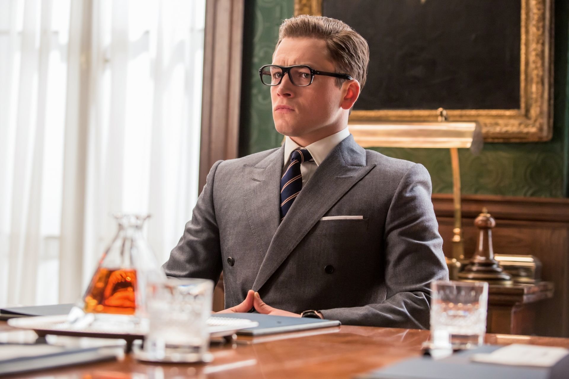 Taron Egerton as seen in Kingsman