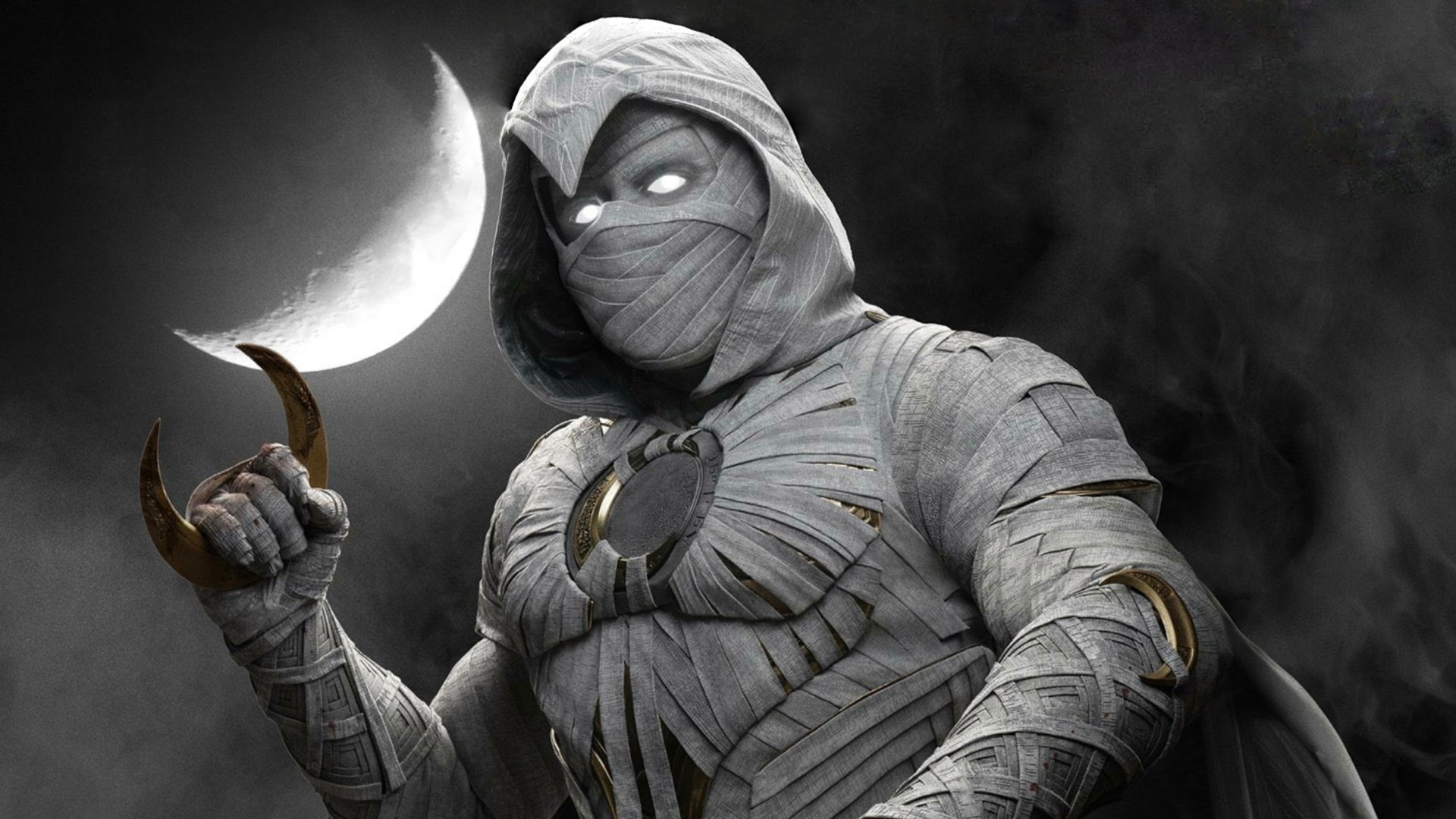 Oscar Isaac as Moon Knight (2022).