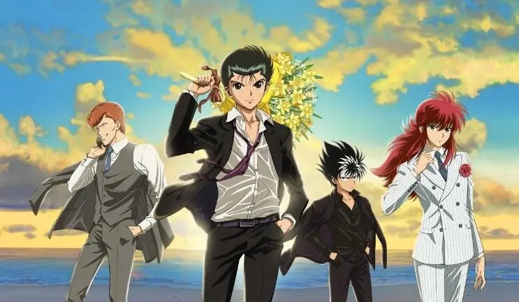 Characters in Yu Yu Hakusho.