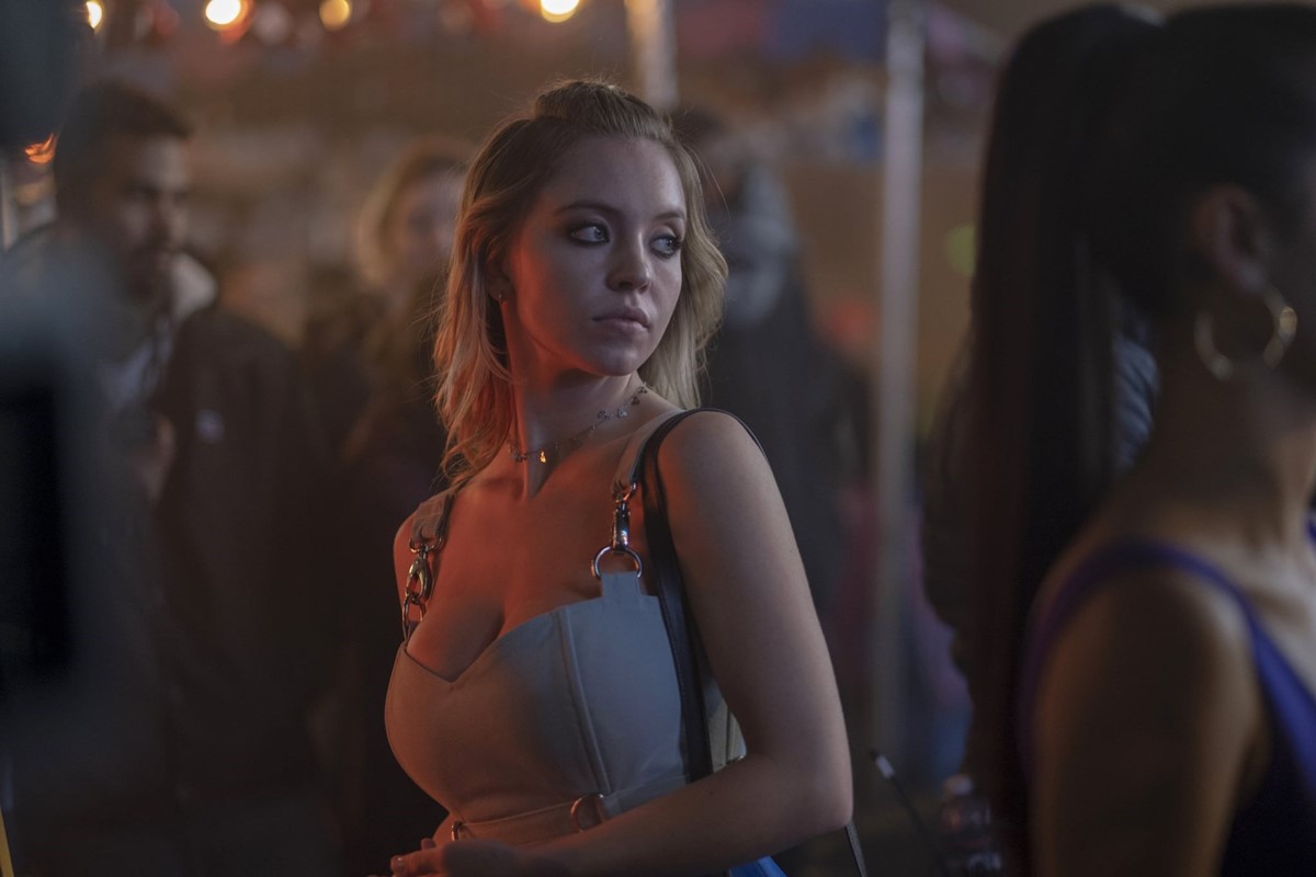 Sydney Sweeney as Cassie Howard in Euphoria (2019-).