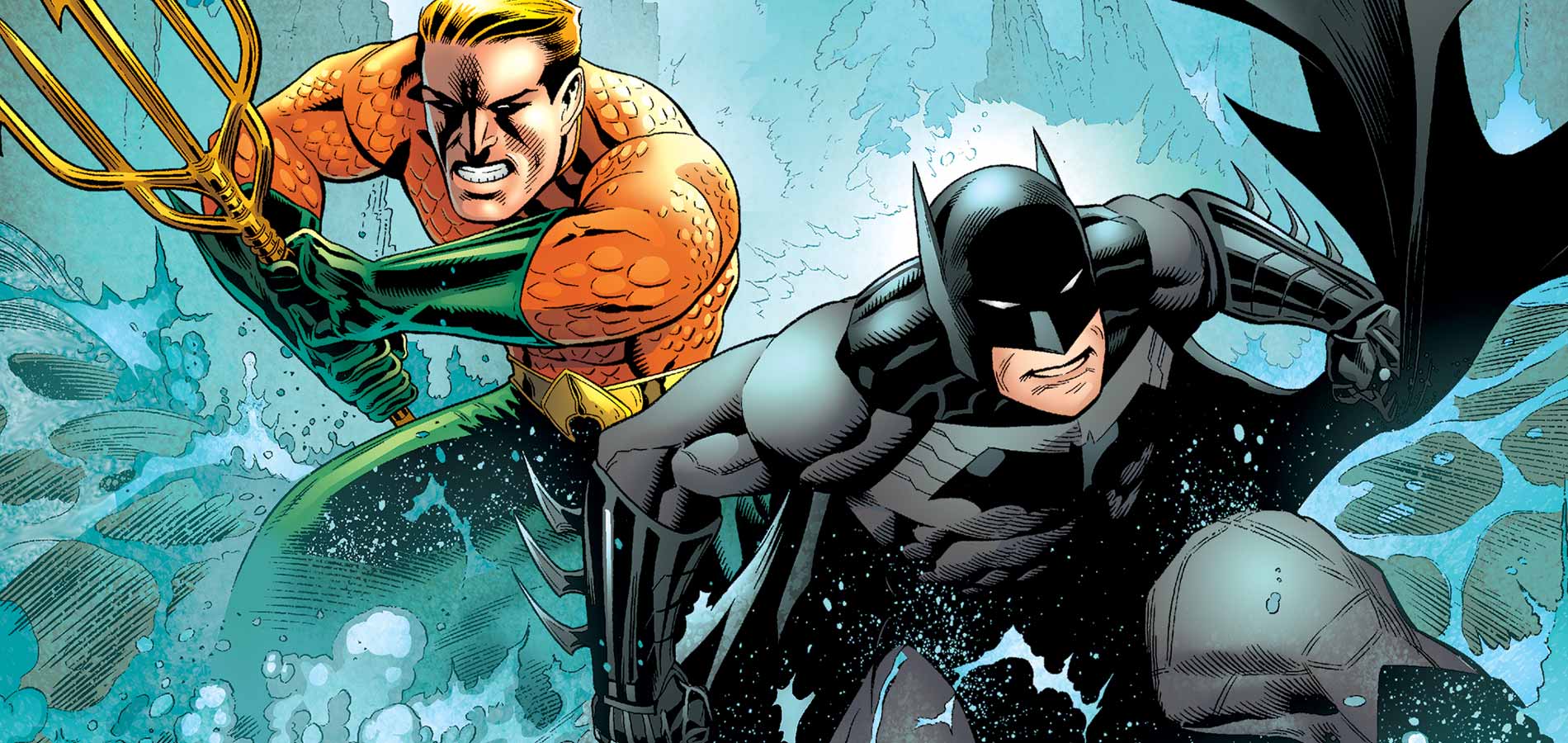 Aquaman and Batman