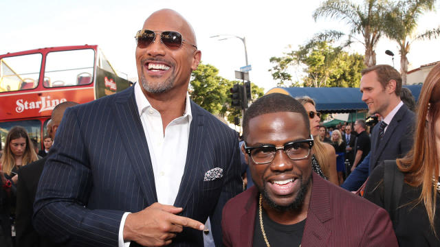 Dwayne Johnson and Kevin Hart's heart-warming friendship