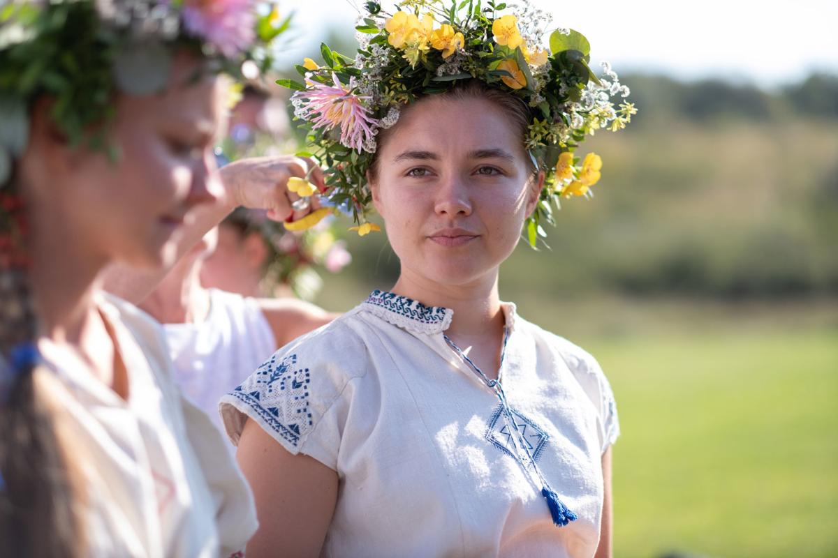 Florence Pugh as Dani in Midsommar (2019).