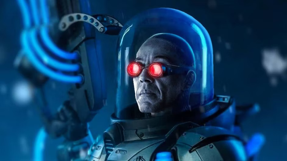 A fan art of Giancarlo Esposito as Mr. Freeze.