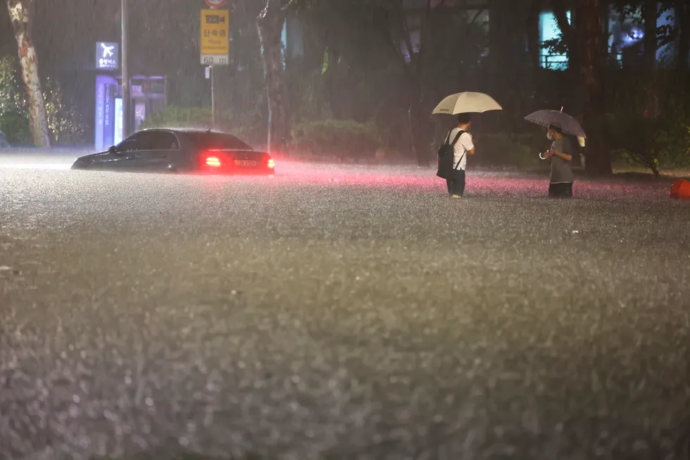 Seoul floods