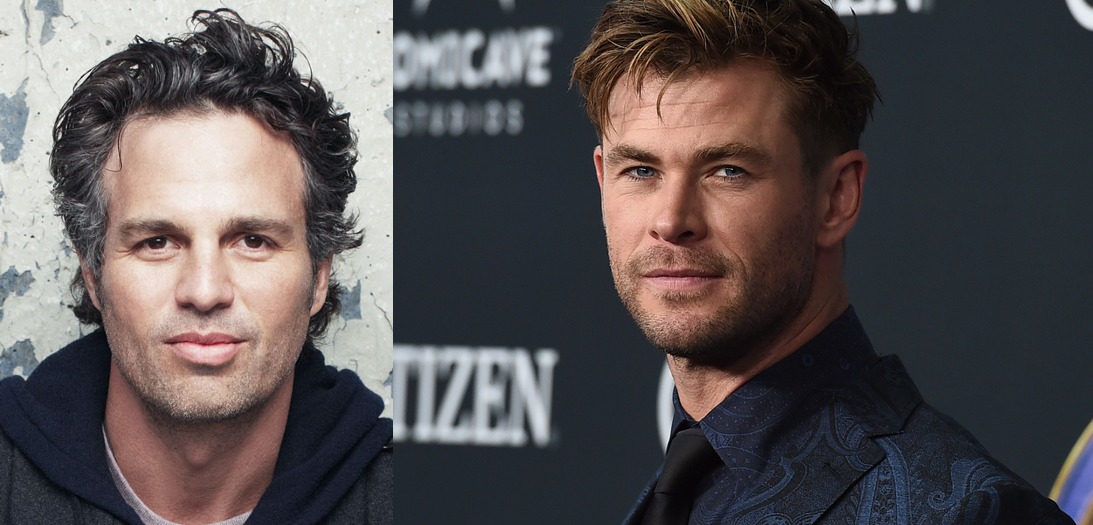 Mark Ruffalo and Chris Hemsworth