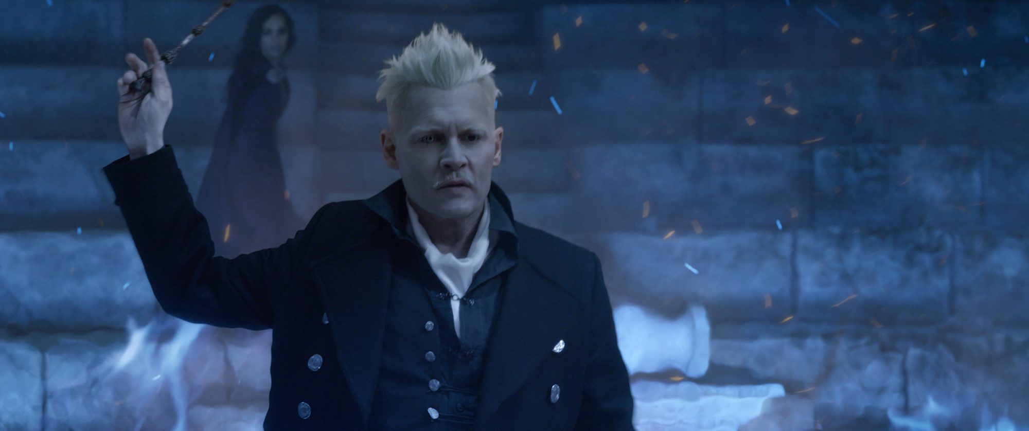 Johnny Depp portrayed the character of Gellert Grindlewald in Fantastic Beasts: The Crimes of Grindlewald (2018).