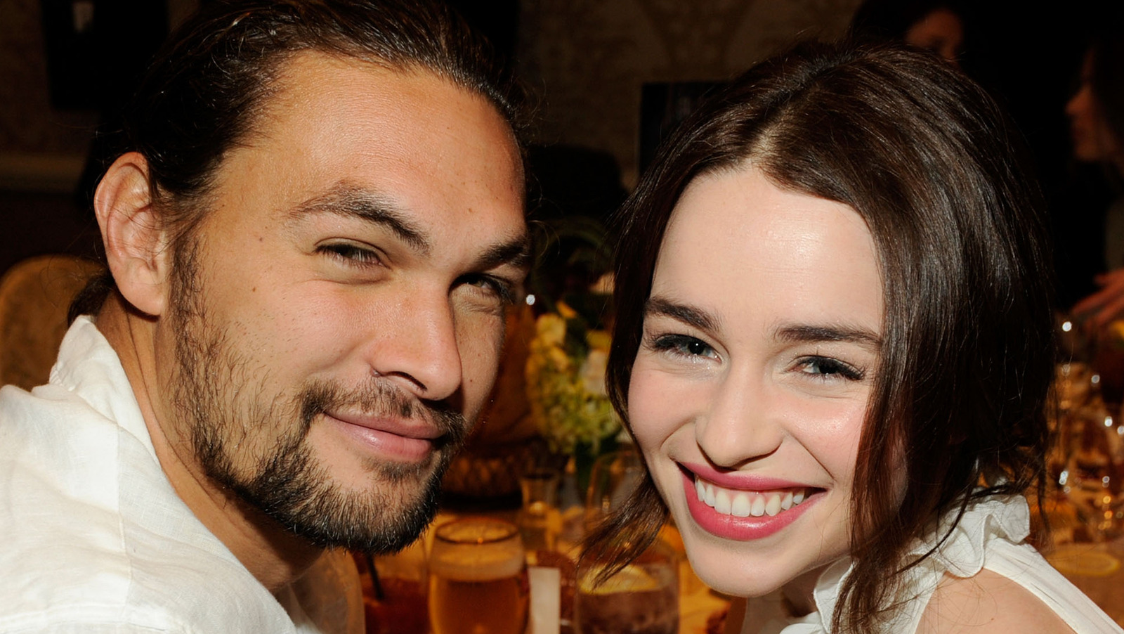 Jason Momoa and Emilia Clarke