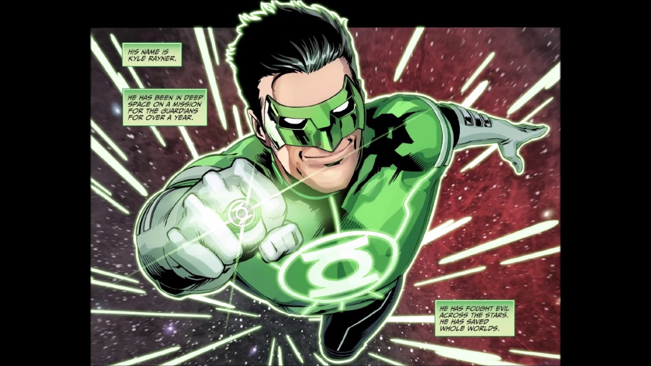 DC comics Kyle Rayner