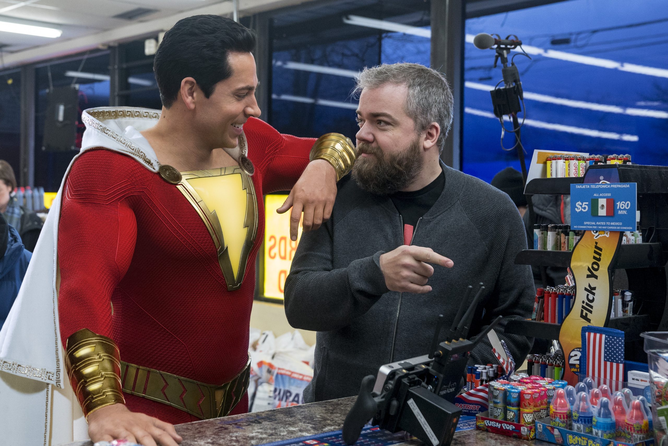 David F. Sandberg and Zachary Levi