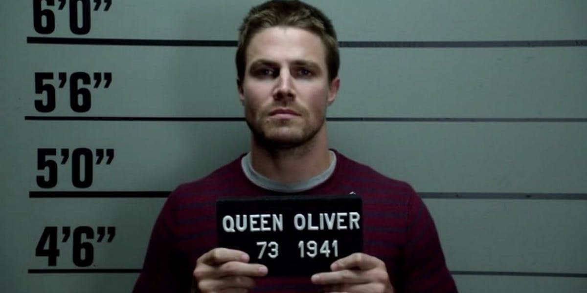 Arrow Oliver Mug Shot