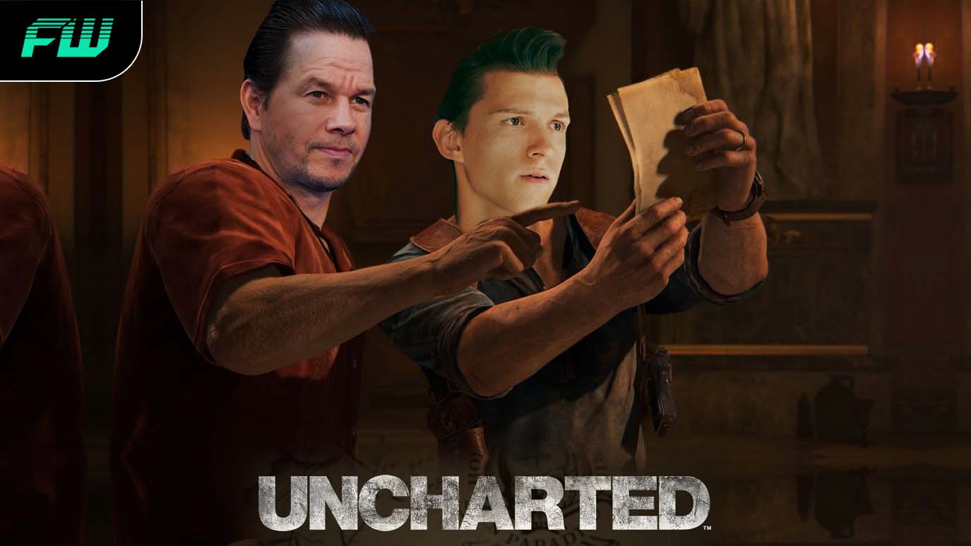 Tom Holland and Mark Wahlberg in Sony's Uncharted movie