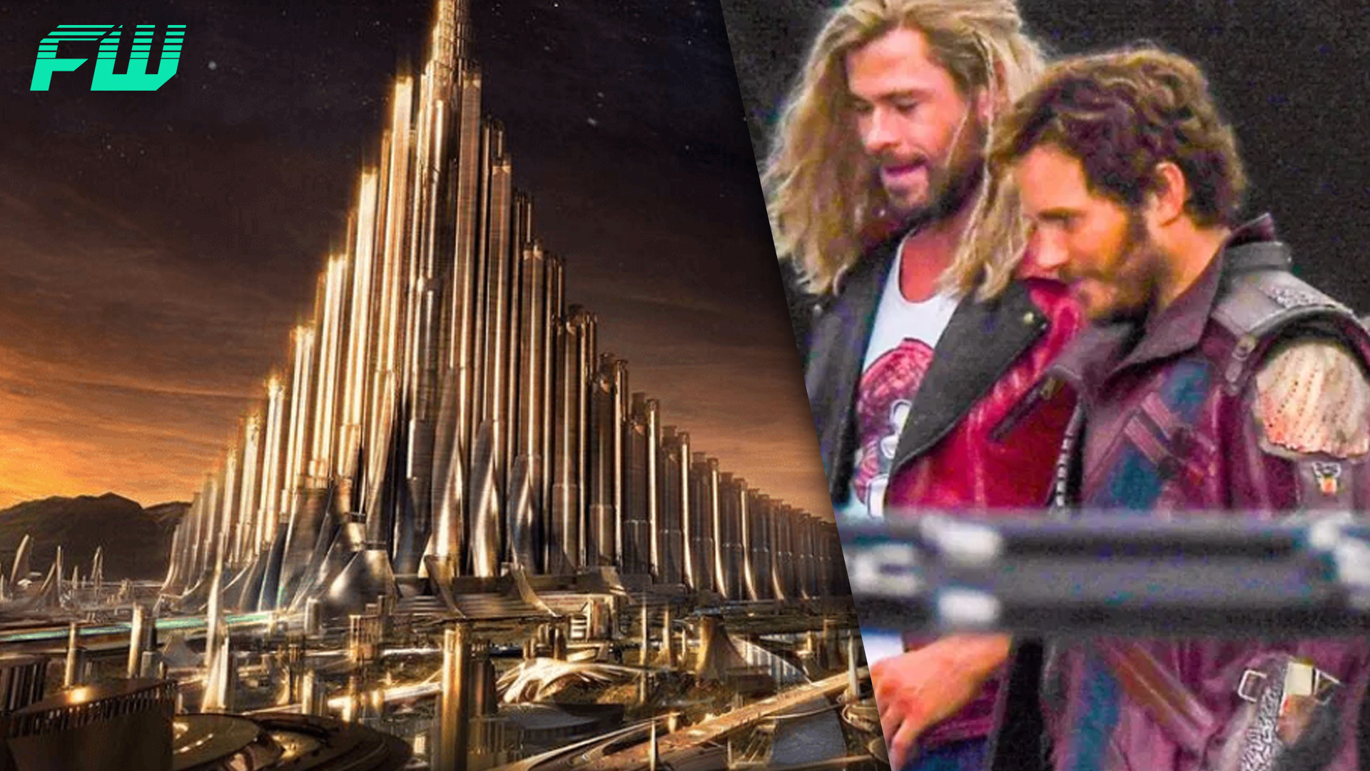 Thor : Love and Thunder Set Photos Reveal Return of Asgard