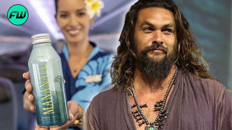 "You Can't Hate Him"- Aquaman Star Jason Momoa Finds a New Career in the Sky as He Serves His Mananalu Pure Water to Flight Passengers