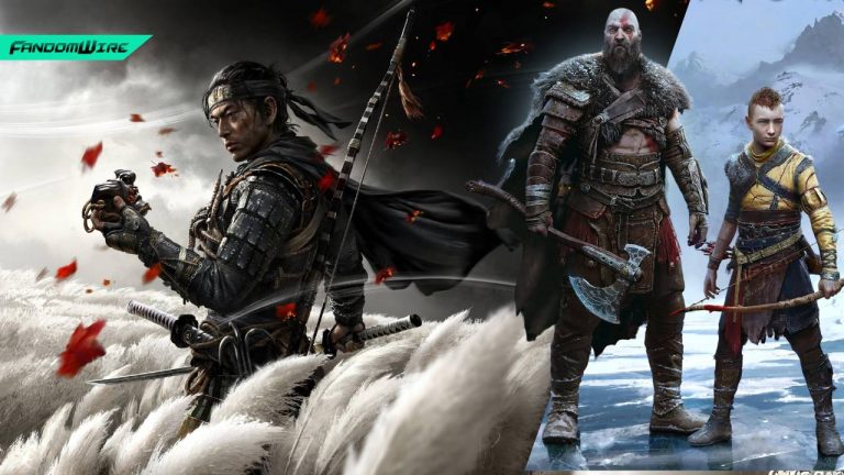 Once again God of War: Ragnarok is sliding slowly into Ghost of Tsushima and Jin Sakai is clueless about it, but the logo is different